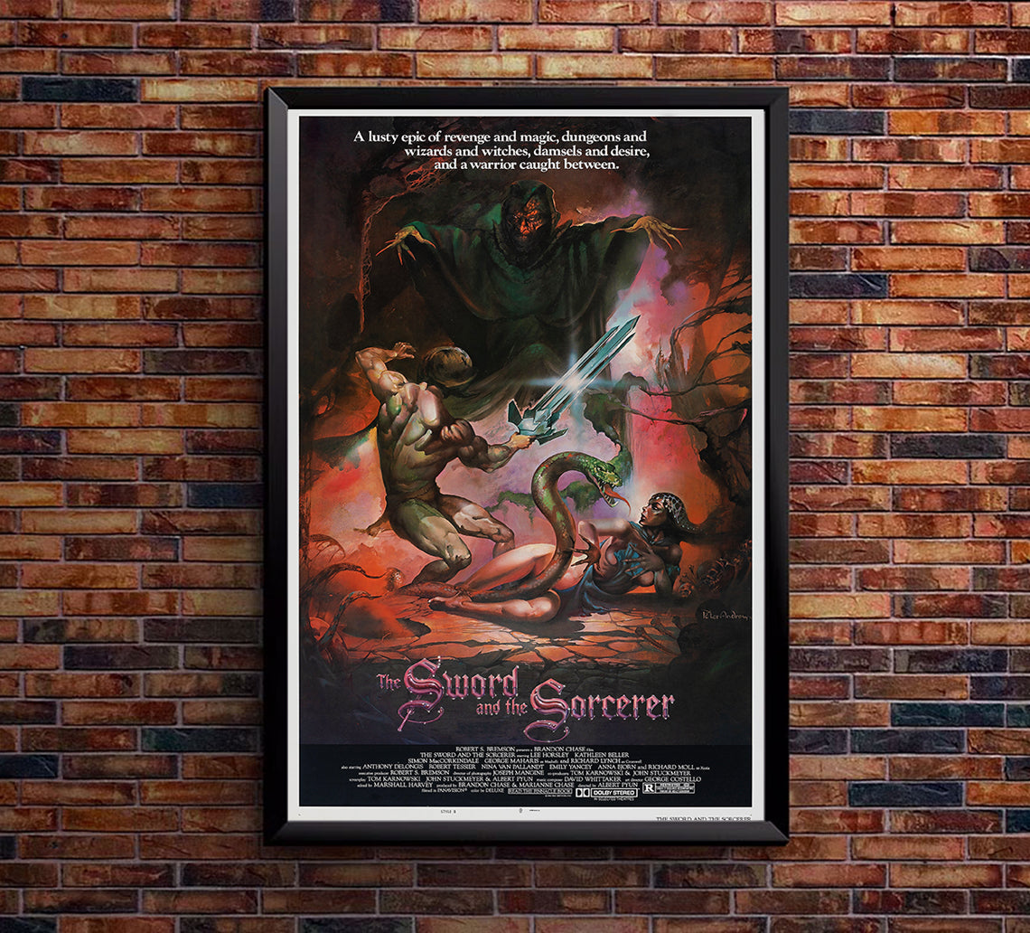 The Sword and the Sorcerer - 1982 - US - Movie Poster – Lost