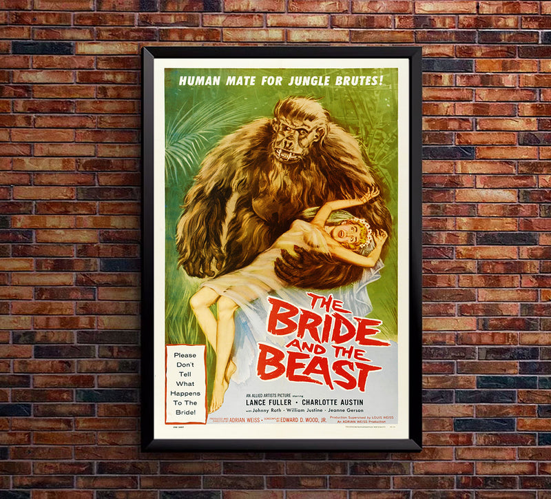 The Bride and the Beast - 1958- US - Movie Poster