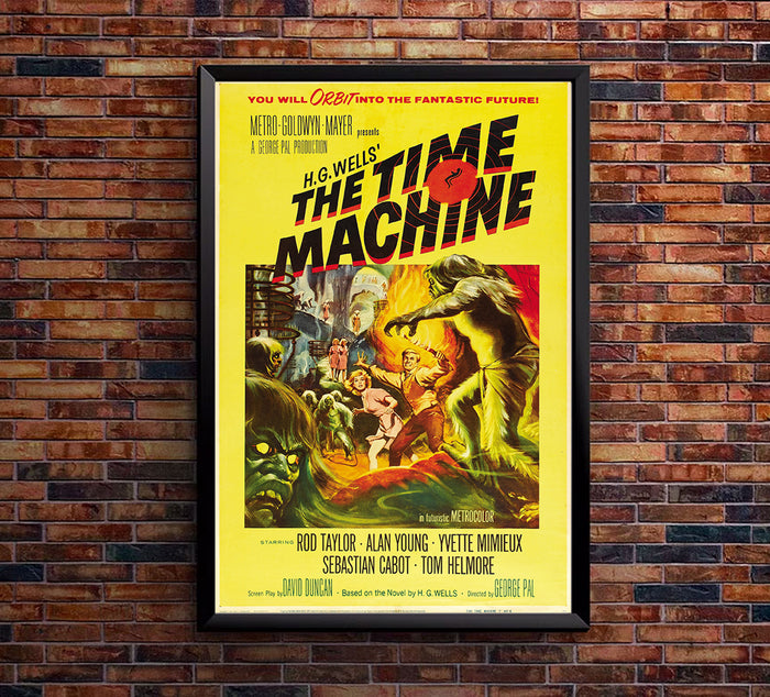 The Time Machine - 1960 - US - Movie Poster