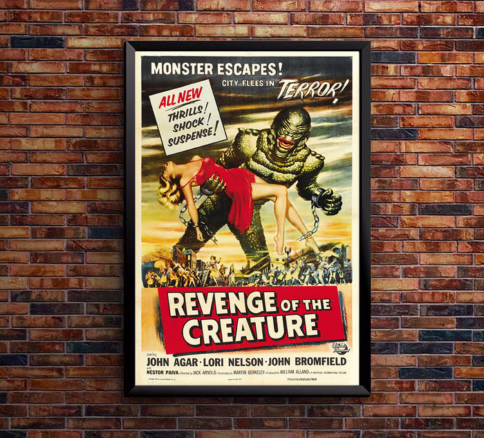 Revenge of the Creature - 1955- US - Movie Poster