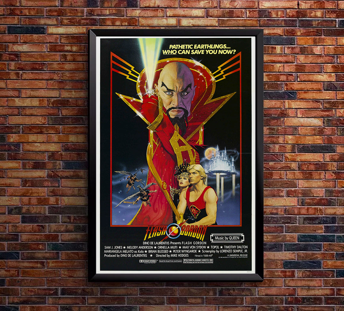 Flash Gordon - 1980- US - Movie Poster – Lost Island Trading Company