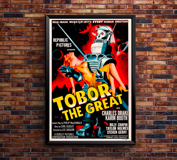 Tobor the Great - 1954 - US - Movie Poster