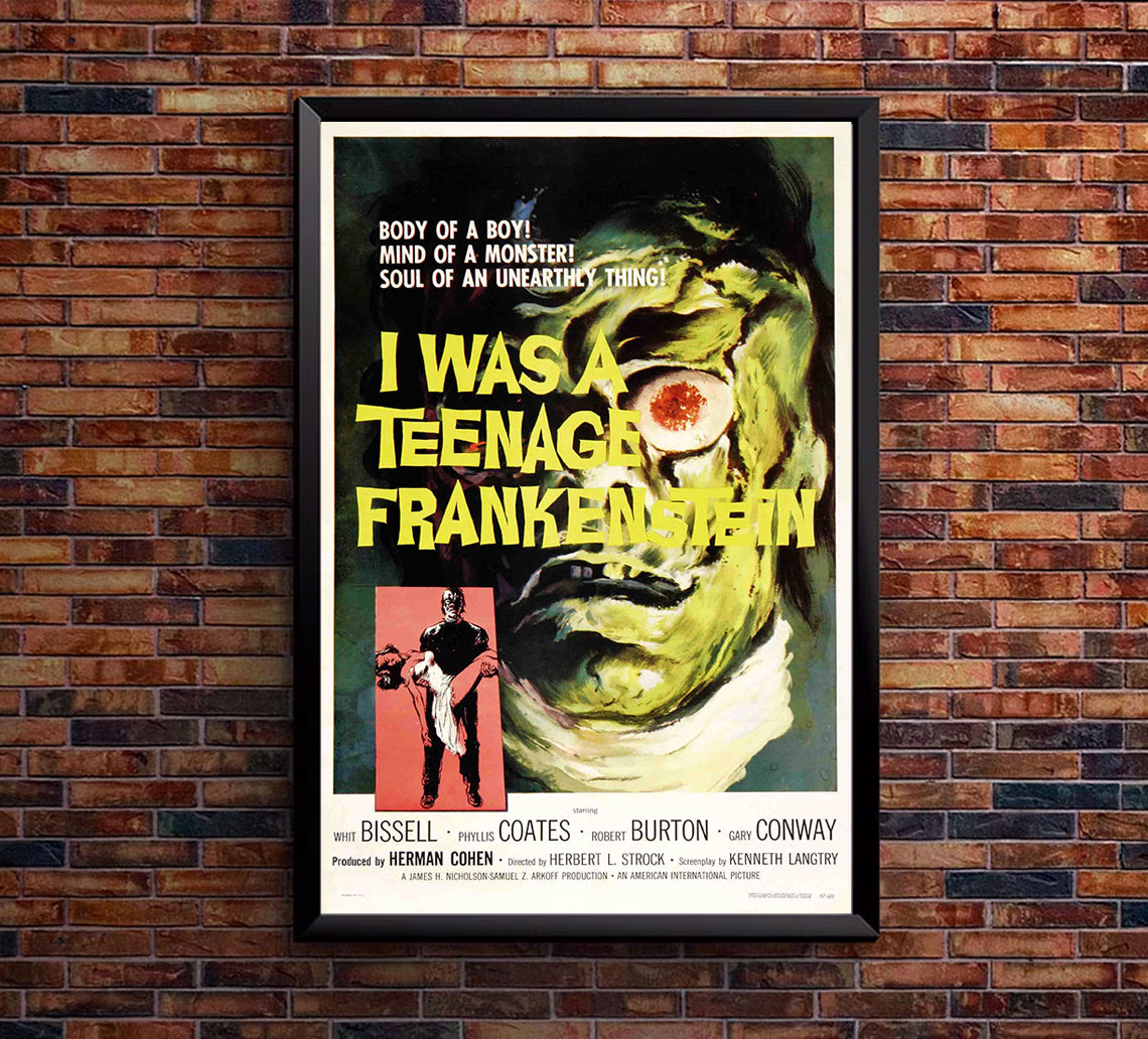 I was a Teenage Frankenstein - 1957 - US - Movie Poster