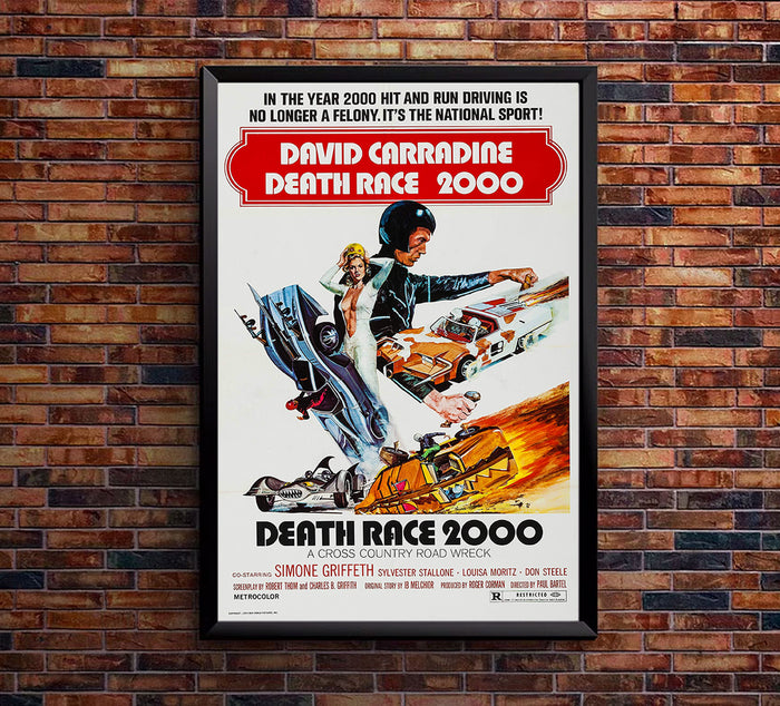 Death Race 2000 - 1975- US- Movie Poster