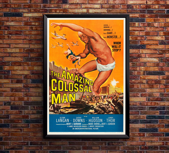 The Amazing Colossal Man - 1957 - US- Movie Poster