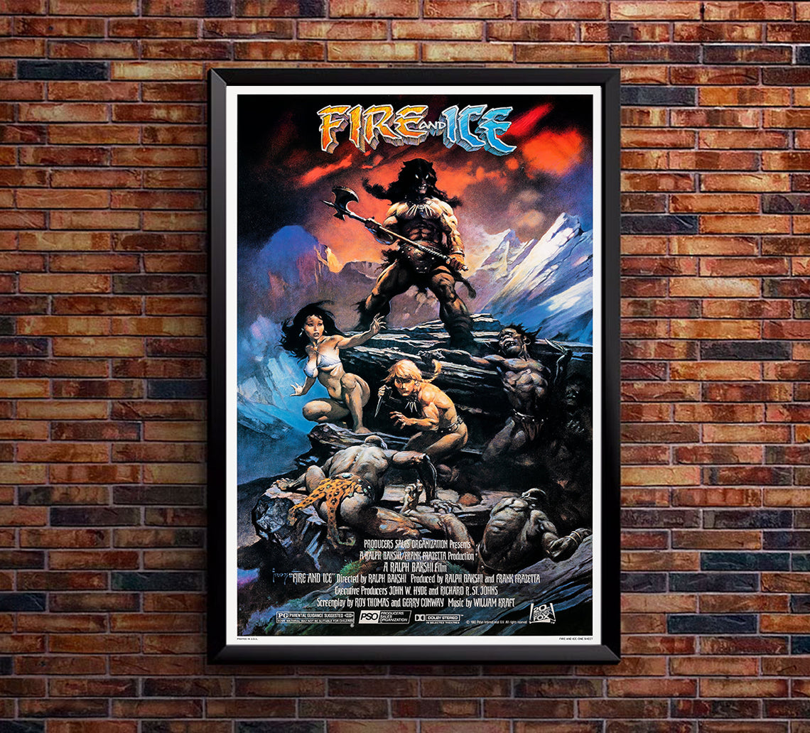 Fire And Ice - 1983 - US- Movie Poster