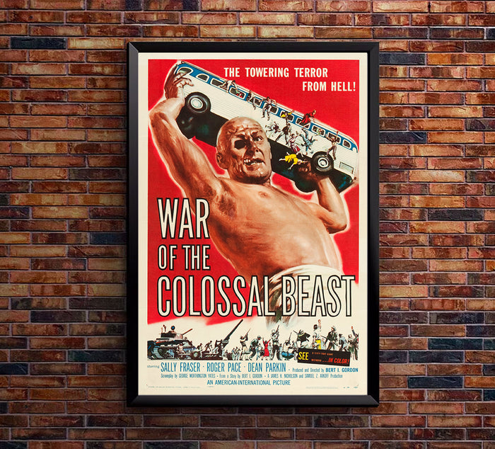 War of the Colossal Beast - 1958 - US- Movie Poster