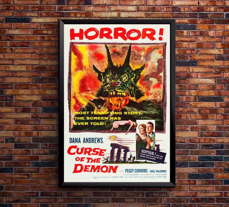 Curse of the Demon - 1952 - Movie Poster