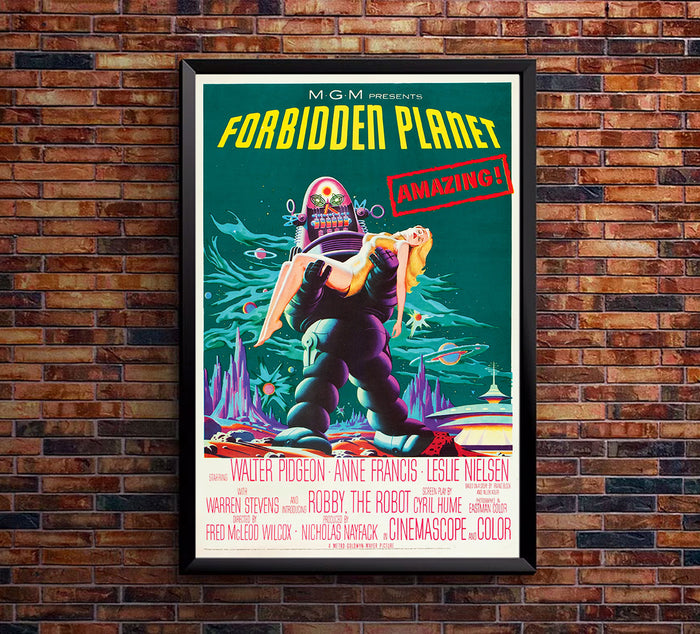 Forbidden Planet - 1956 - US - Movie Poster