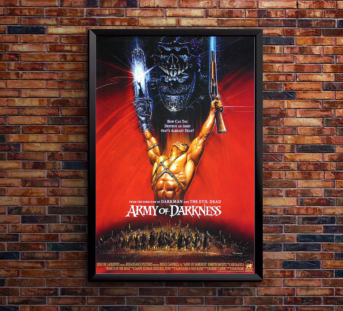 Army of Darkness - 1992 - US Version 2 - Movie Poster – Lost