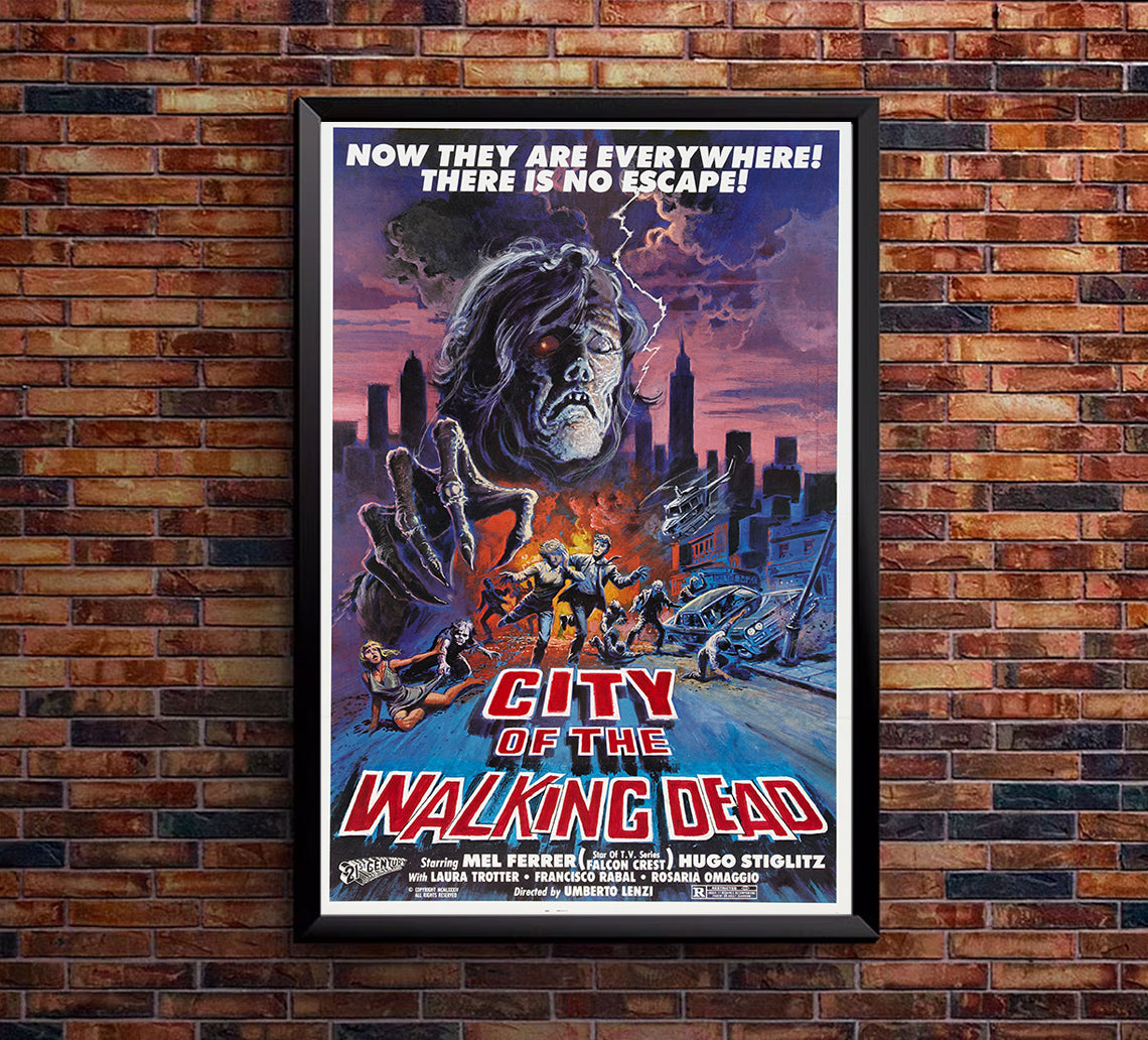 The Walking Dead - 1980- US - Movie Poster – Lost Island Trading
