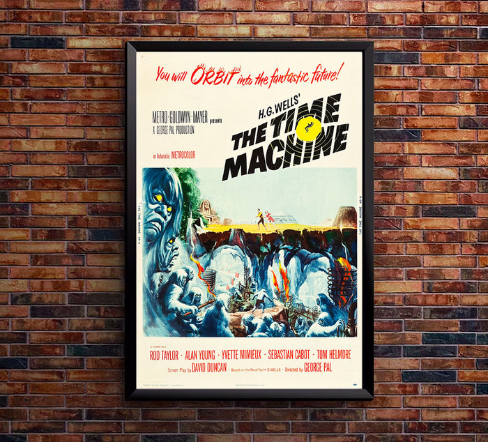 The Time Machine - 1960 - Movie Poster