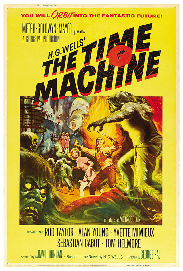 The Time Machine - 1960 - US - Movie Poster