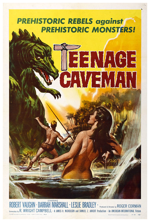 Teenage Caveman - 1958- US - Movie Poster