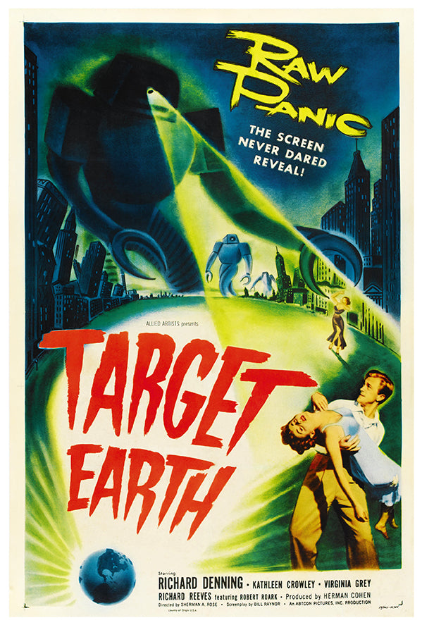 Target Earth - 1954- US - Movie Poster