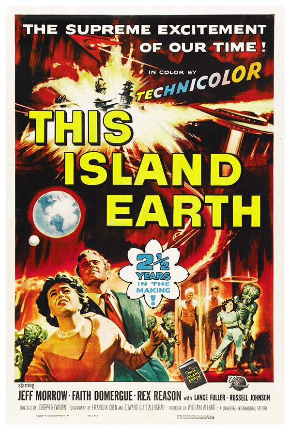 This Island Earth - 1955 - US - Movie Poster