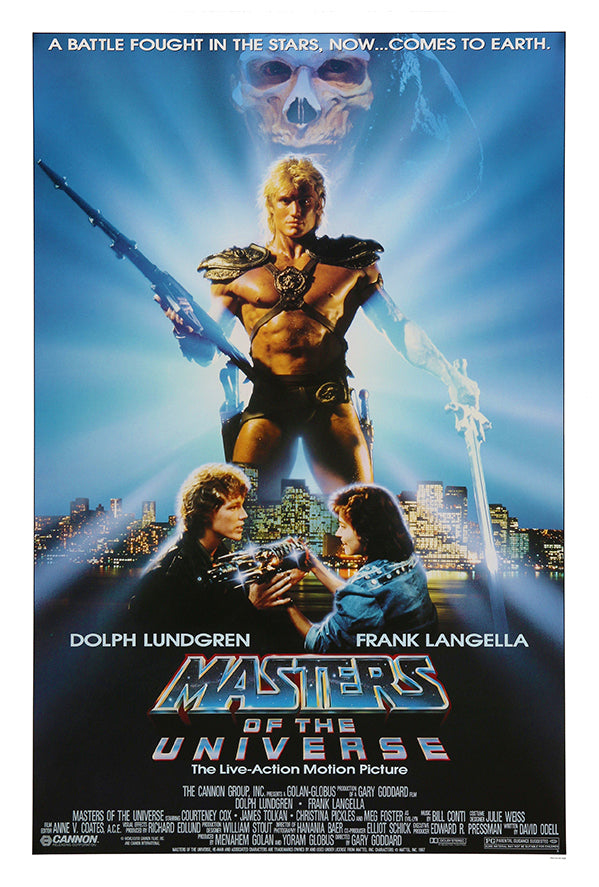 Masters of the Universe - 1987 - US Version 2- Movie Poster