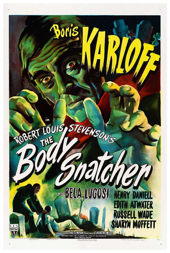 The Body Snatcher - 1945- US - Movie Poster