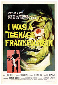 I was a Teenage Frankenstein - 1957 - US - Movie Poster