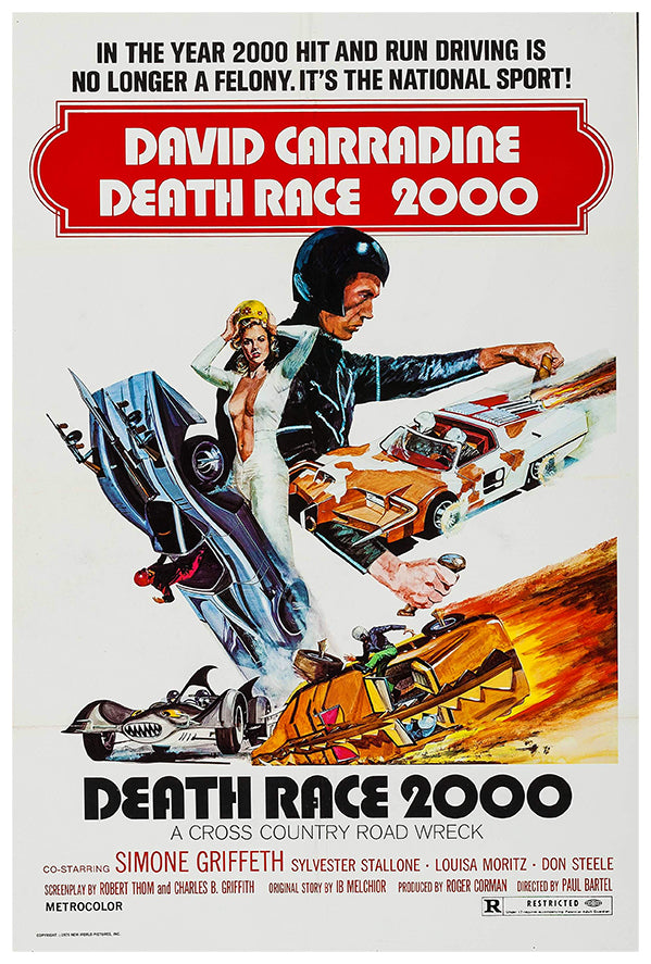 Death Race 2000 - 1975- US- Movie Poster