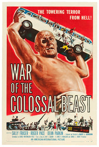 War of the Colossal Beast - 1958 - US- Movie Poster