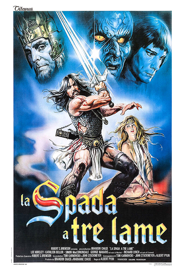 The Sword and the Sorcerer - 1982 - Italian- Movie Poster