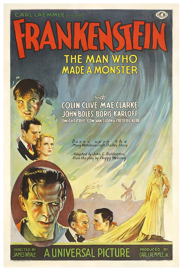 Frankenstein - 1931 - US- Movie Poster