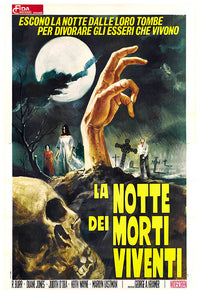 Night of the Living Dead -1968 - Italian - Movie Poster