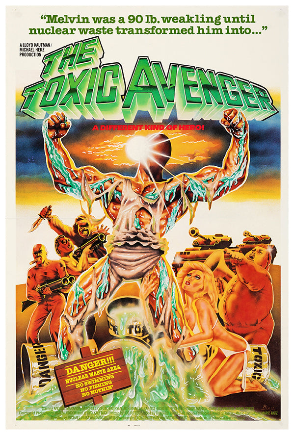 The Toxic Avenger - 1984 - US - Movie Poster