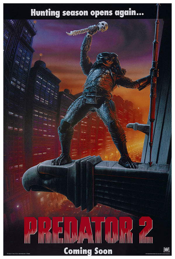 Predator 2 - Teaser - US - Movie Poster