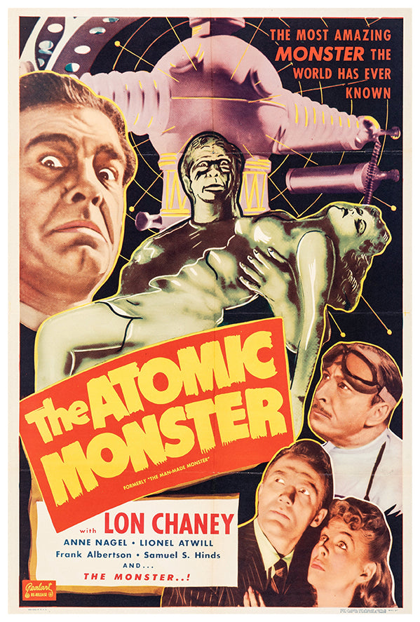 The Atomic Monster -  Man Made Monster - 1941 - US - Movie Poster