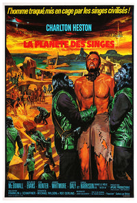 Planet of the Apes - 1968 - French - Movie Poster