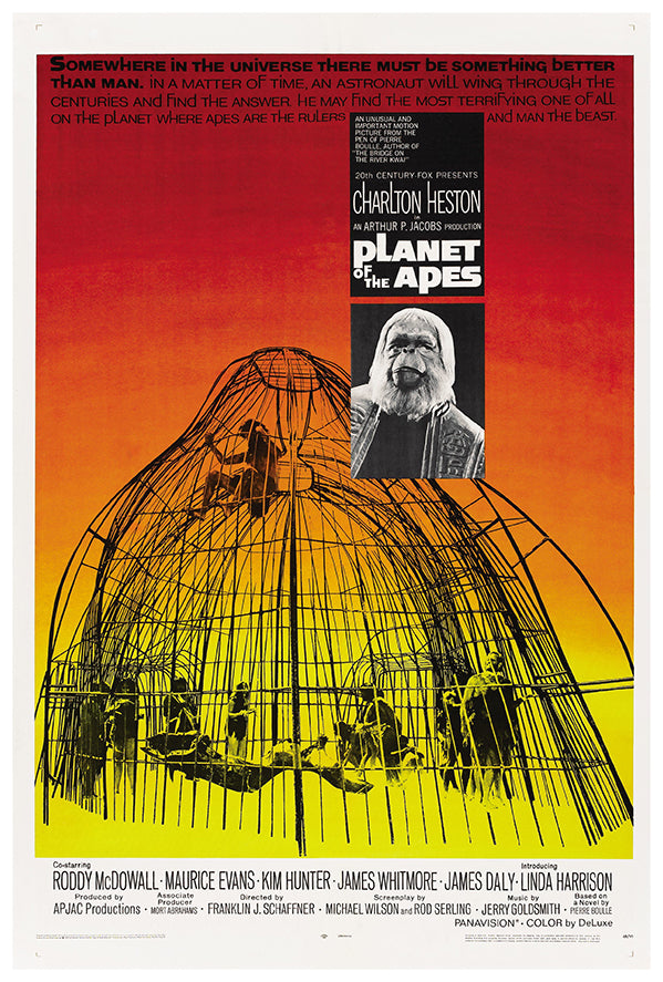 Planet of the Apes - 1968 - US - Movie Poster