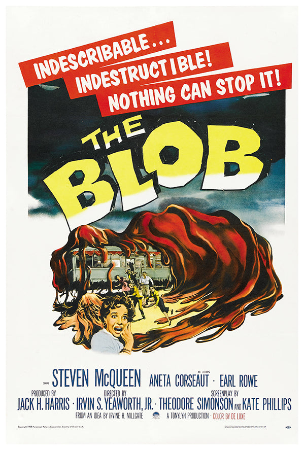 The Blob - 1958 - US - Movie Poster