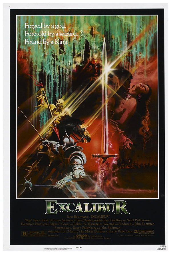 Excalibur - 1981 - US - Movie Poster