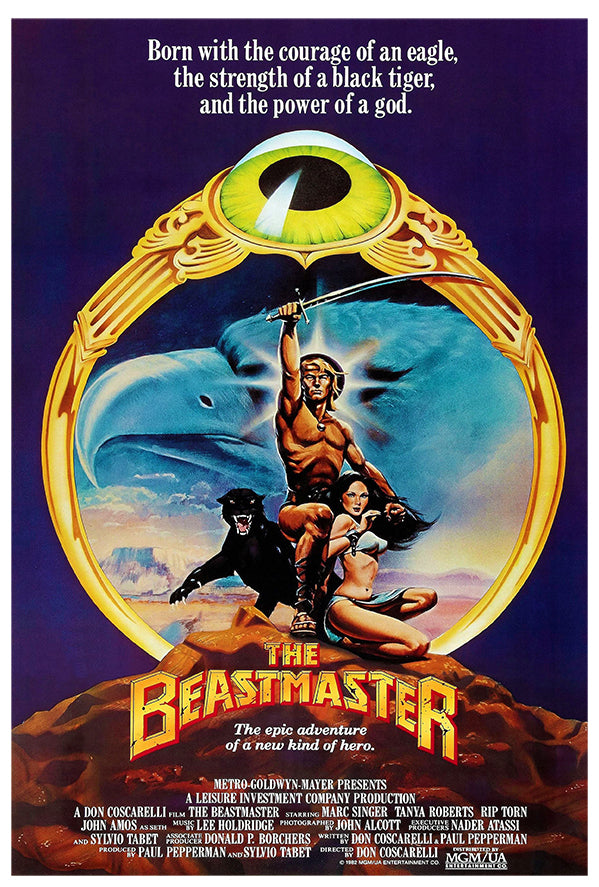 The Beastmaster - 1982 - US - Movie Poster