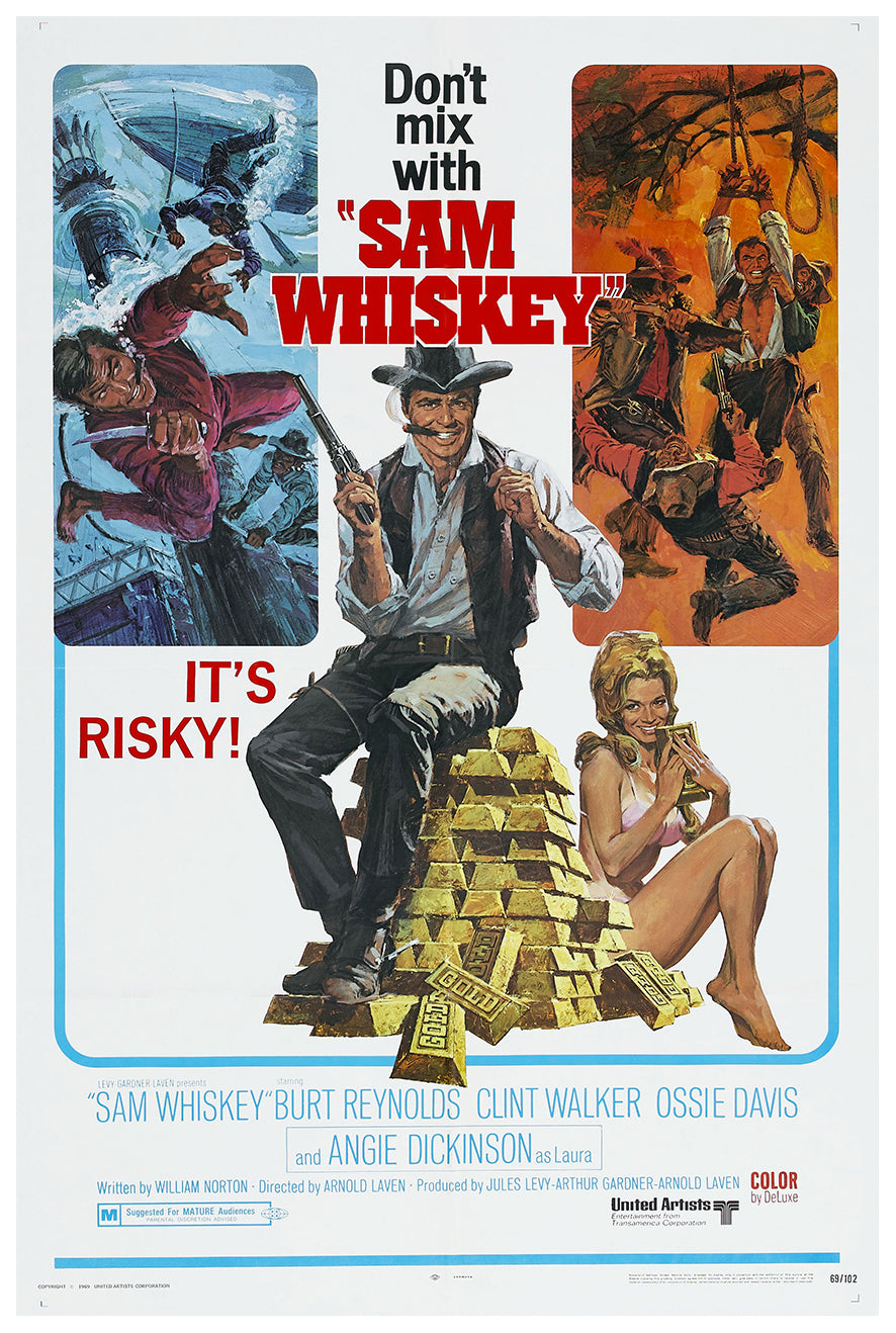 Sam Whiskey 1969 - Classic Movie Poster