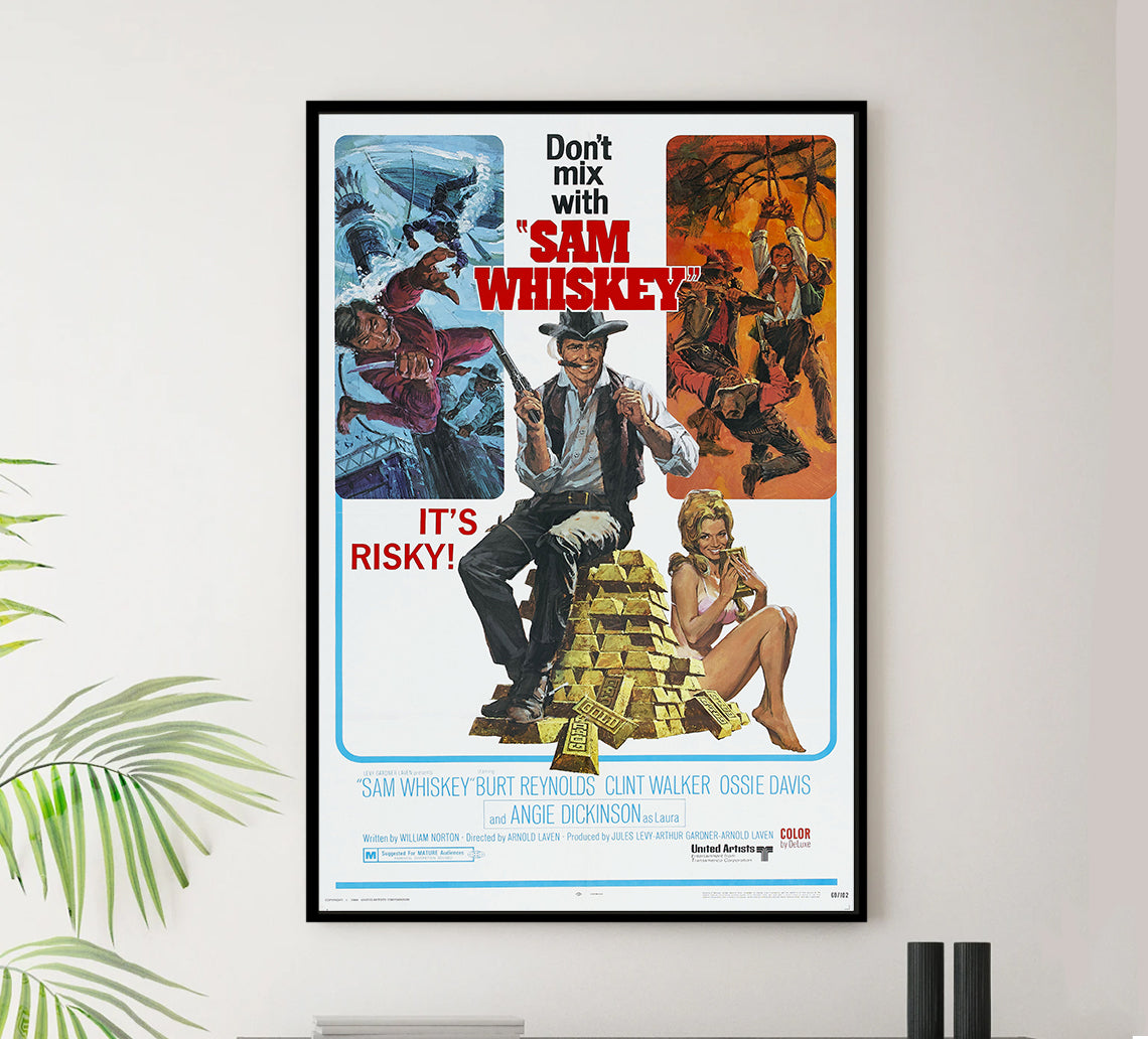 Sam Whiskey 1969 - Classic Movie Poster