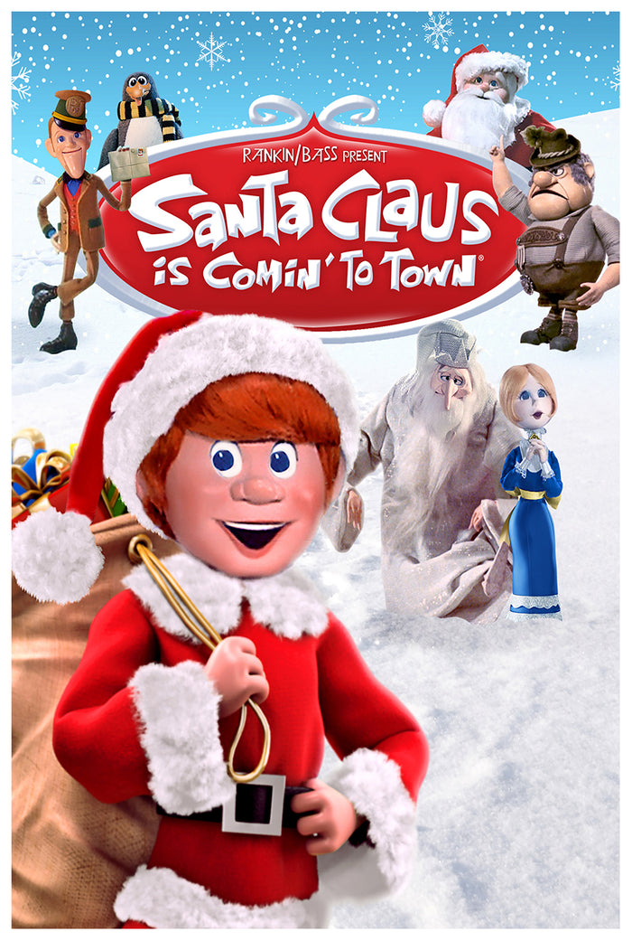 Santa Claus Is Comin' to Town 1970 - Fred Astaire - US  - Classic Movie Poster