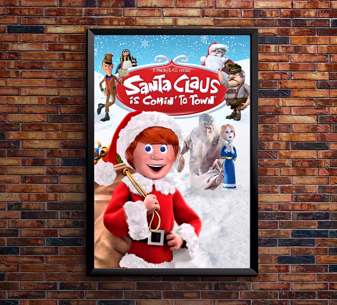 Santa Claus Is Comin' to Town 1970 - Fred Astaire - US  - Classic Movie Poster