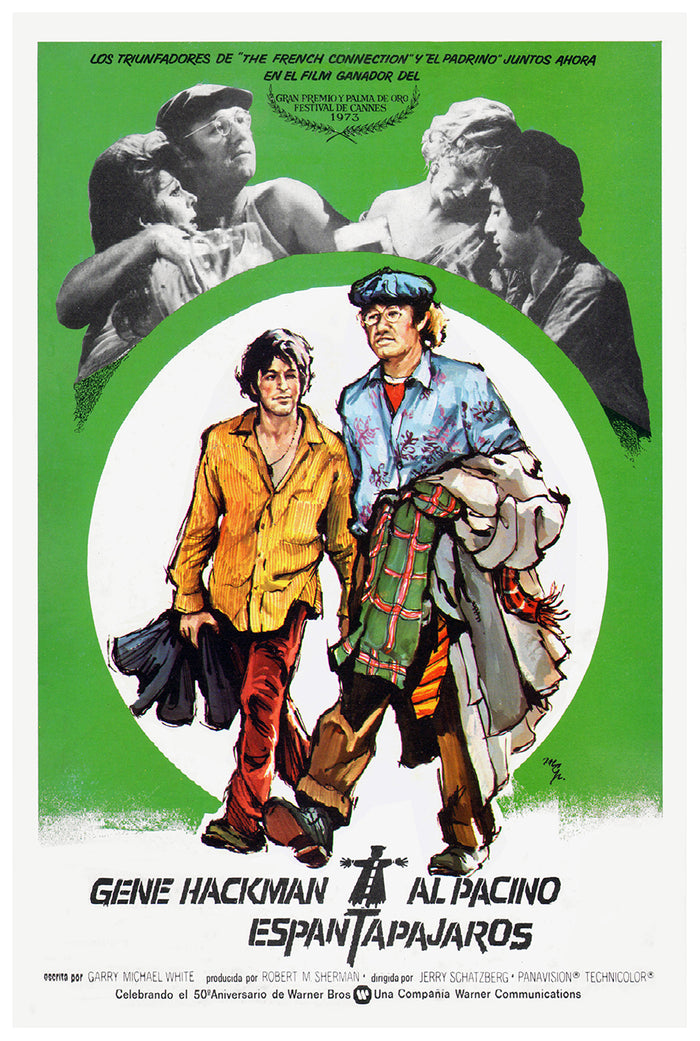 Scarecrow 1973 - Al Pacino - Spain - Classic Movie Poster