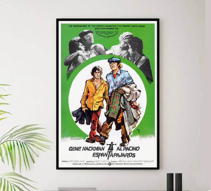 Scarecrow 1973 - Al Pacino - Spain - Classic Movie Poster