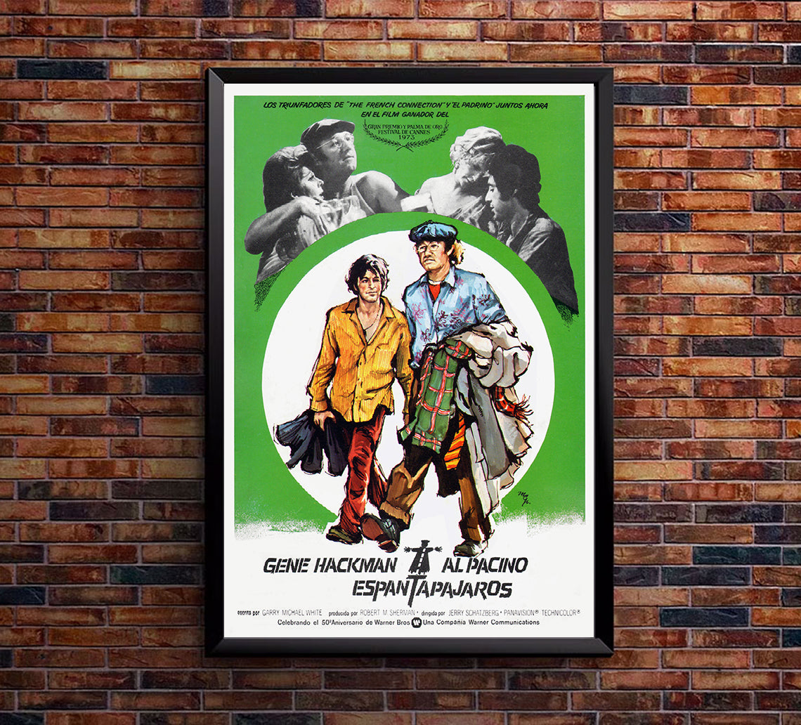 Scarecrow 1973 - Al Pacino - Spain - Classic Movie Poster