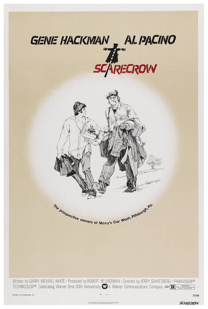 Scarecrow 1973 - Al Pacino - US - Classic Movie Poster