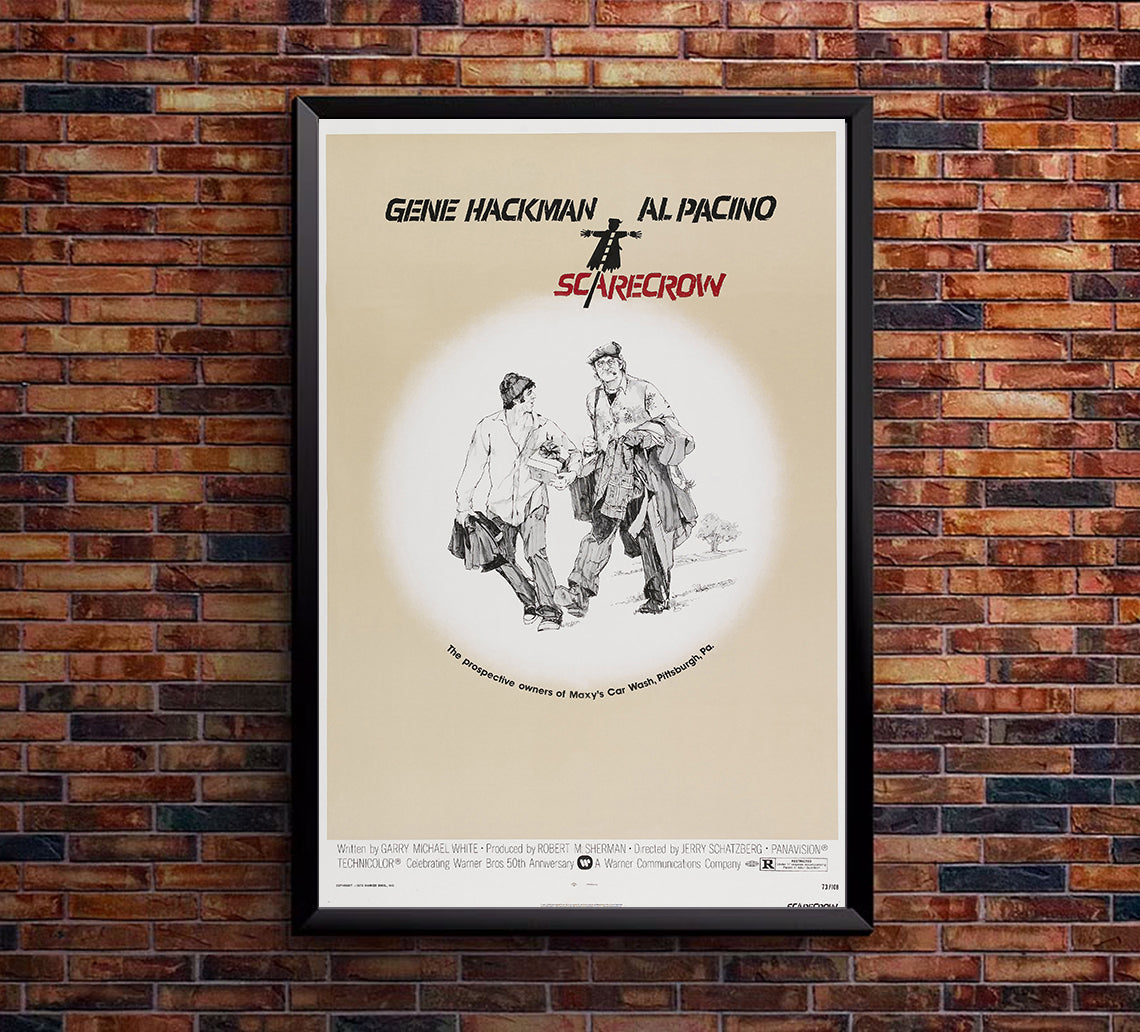 Scarecrow 1973 - Al Pacino - US - Classic Movie Poster