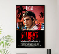 Scarface 1983 - Al Pacino - US (3) - Classic Movie Poster