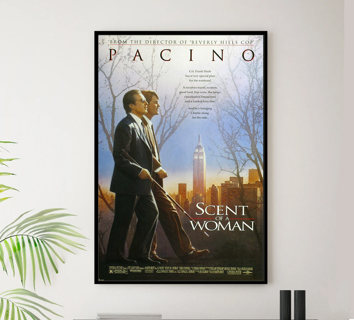 Scent of a Woman 1992 - Al Pacino - US - Classic Movie Poster
