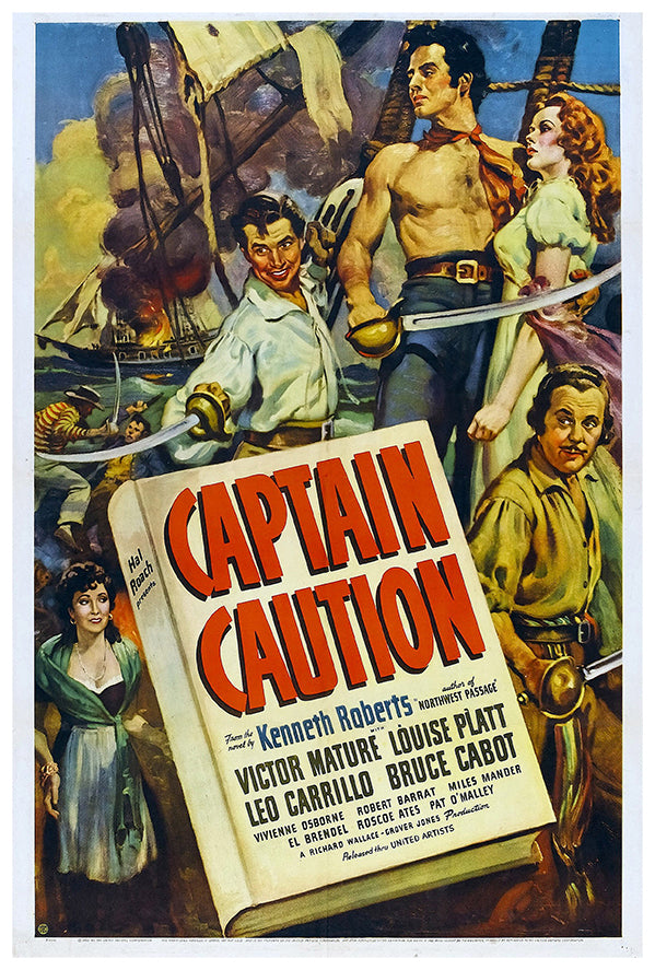 Captain Caution - 1940 - Vintage Movie Poster