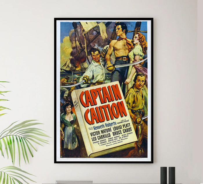 Captain Caution - 1940 - Vintage Movie Poster