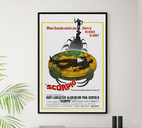 Scorpio 1973 - Burt Lancaster - US (2) - Classic Movie Poster